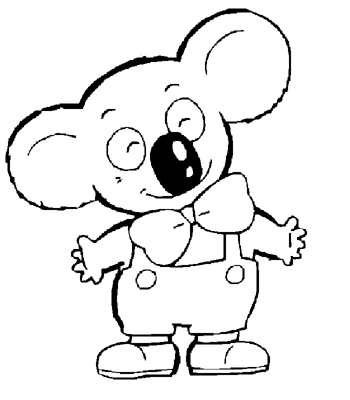 koala coloriage