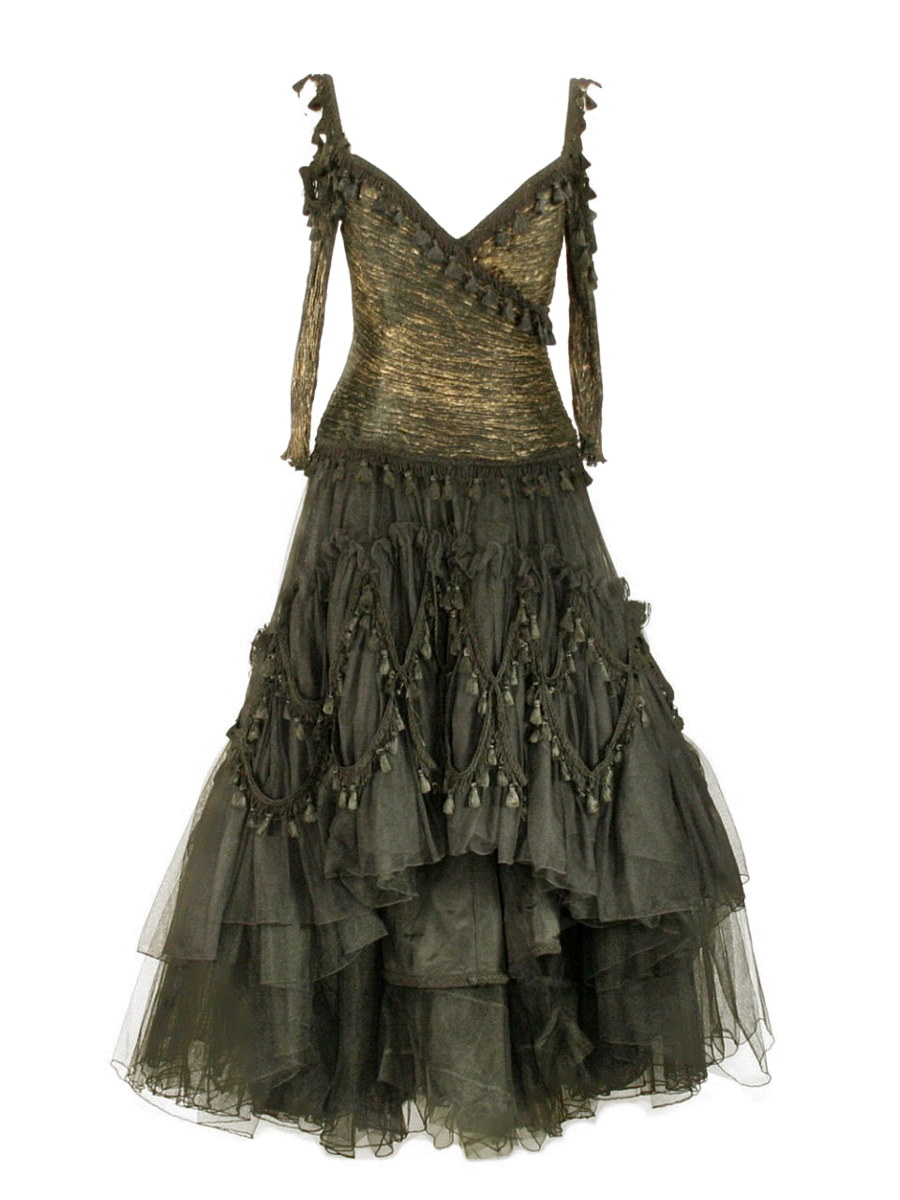 long transparent robe